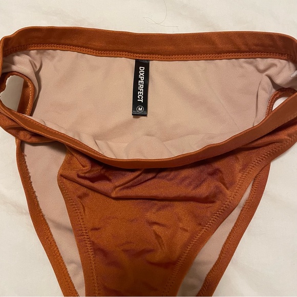 Fashion Nova Copper Colored High Waisted Bikini Size Medium - Picture 6 of 8